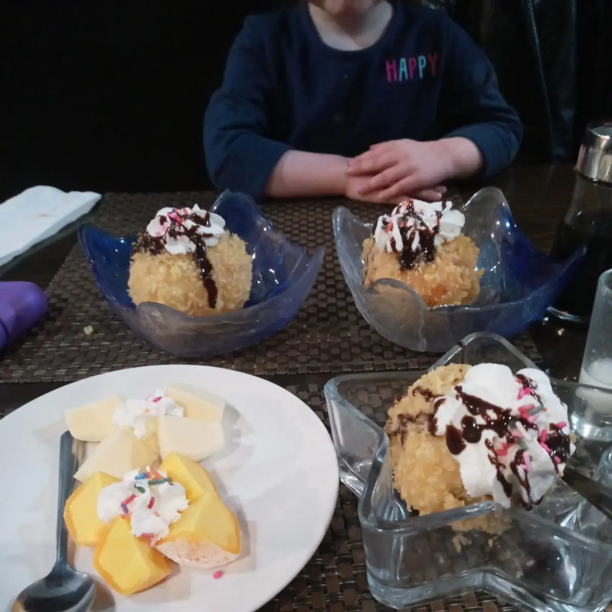 Tempura Fried Ice Cream