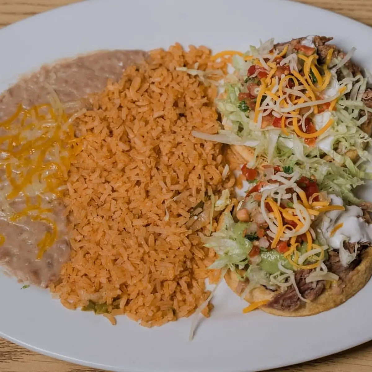 Rice and Beans for Chicken Taco Combo