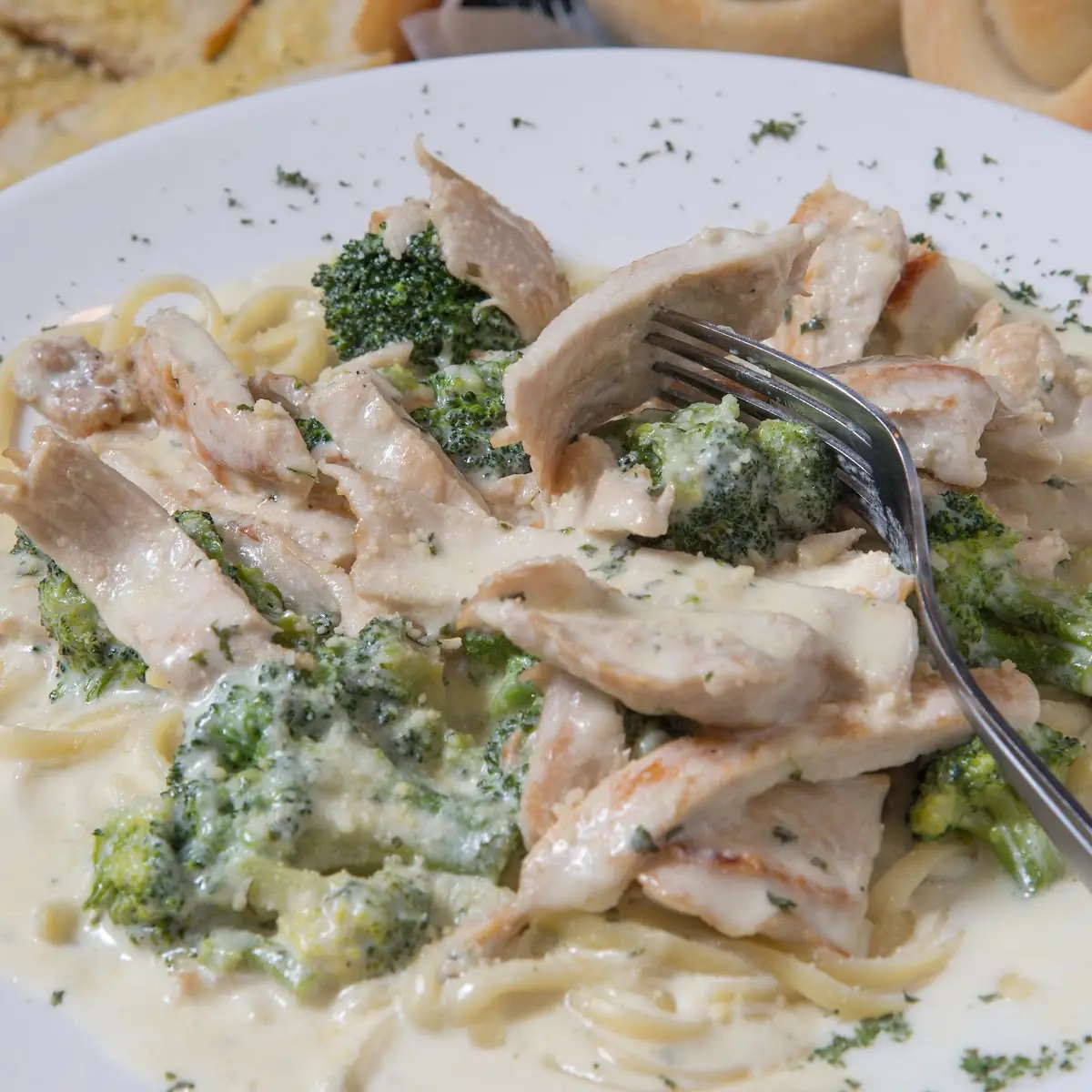 Chicken & Broccoli Alfredo