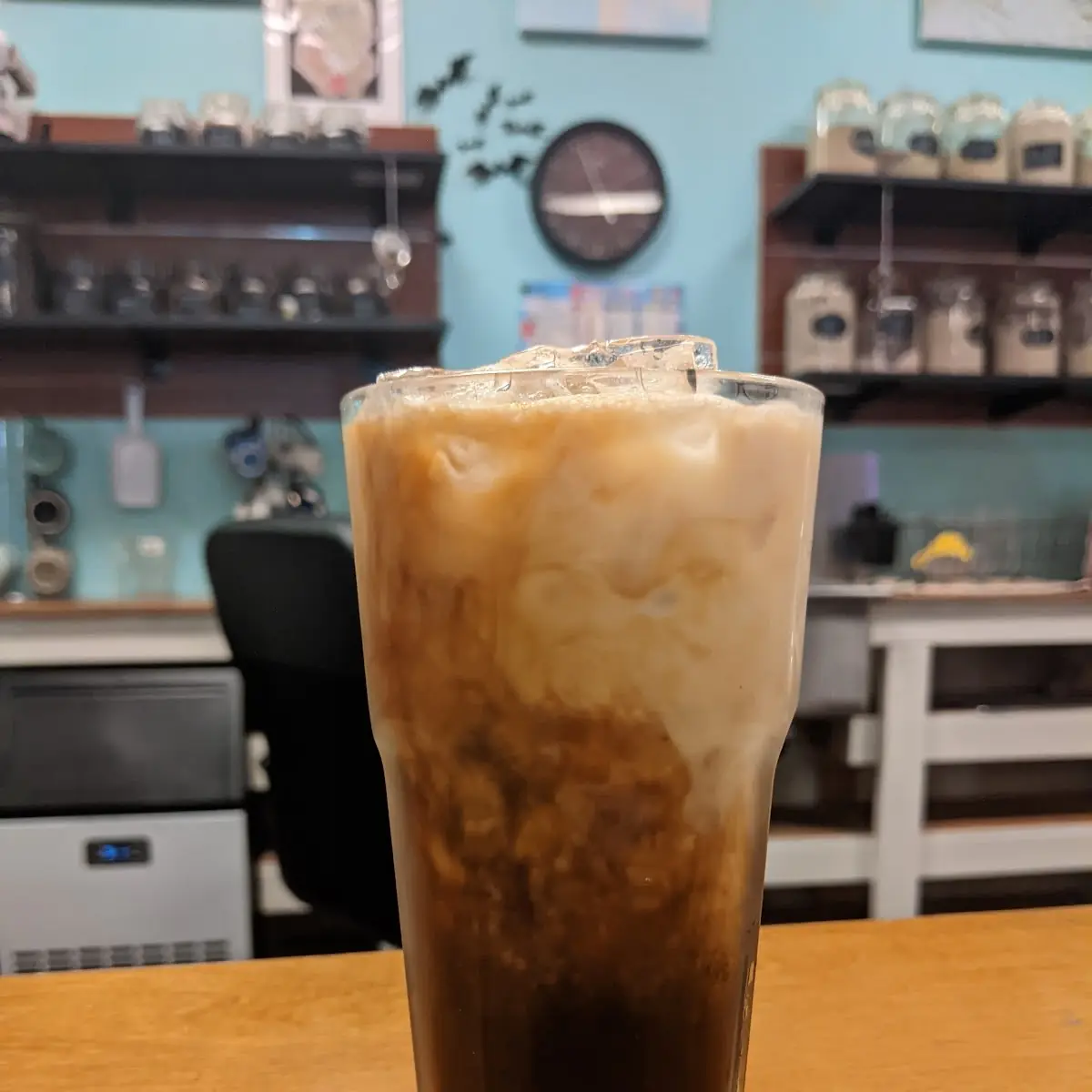 Iced Vanilla Latte