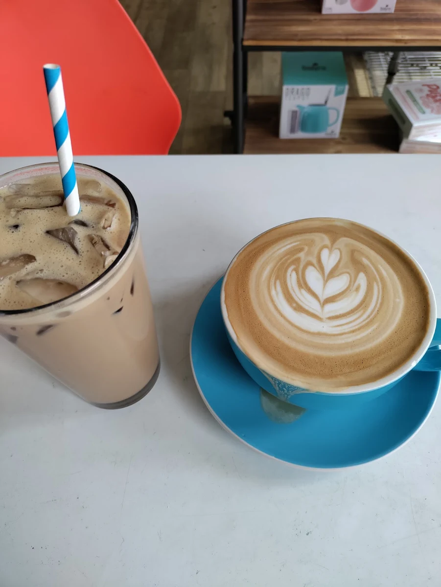 Iced Mocha and Hot Mocha
