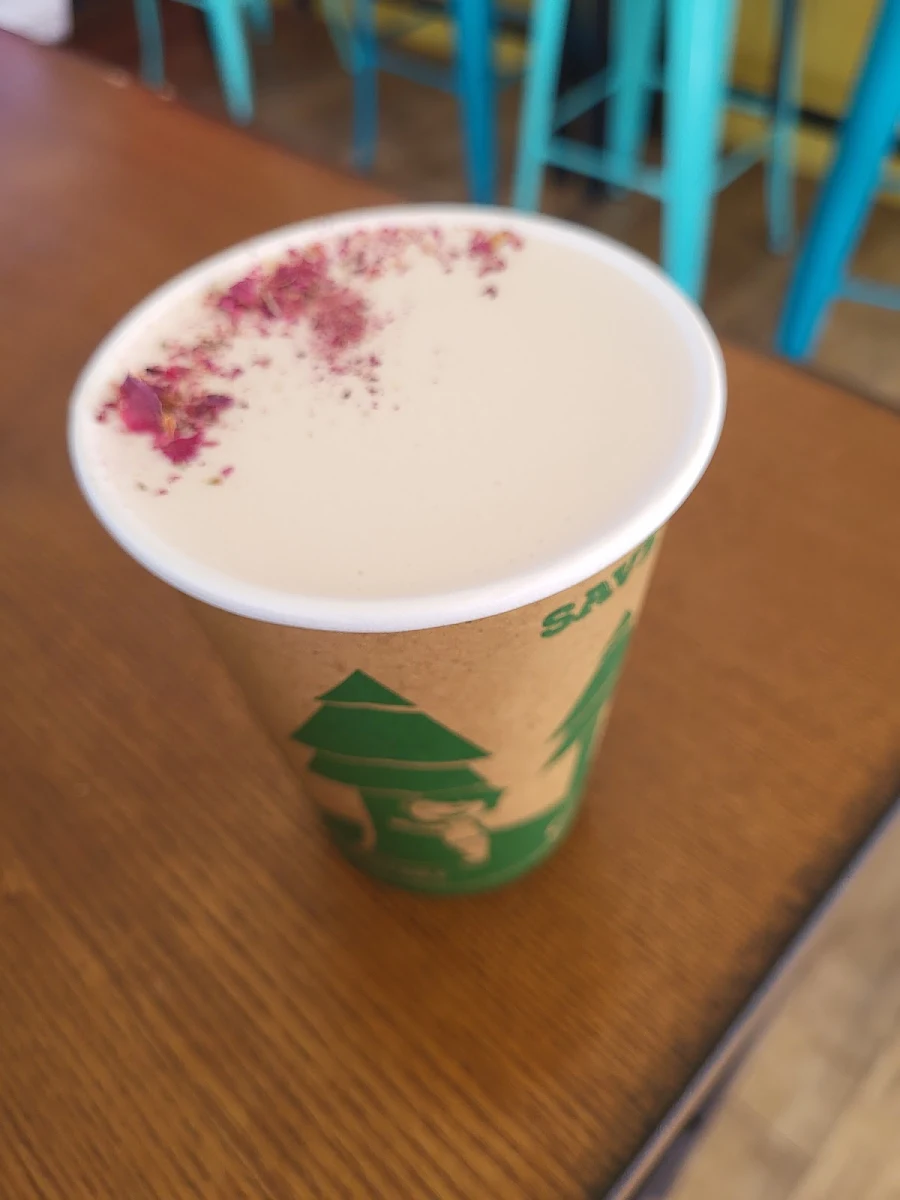 Turkish Delight Tea Latte