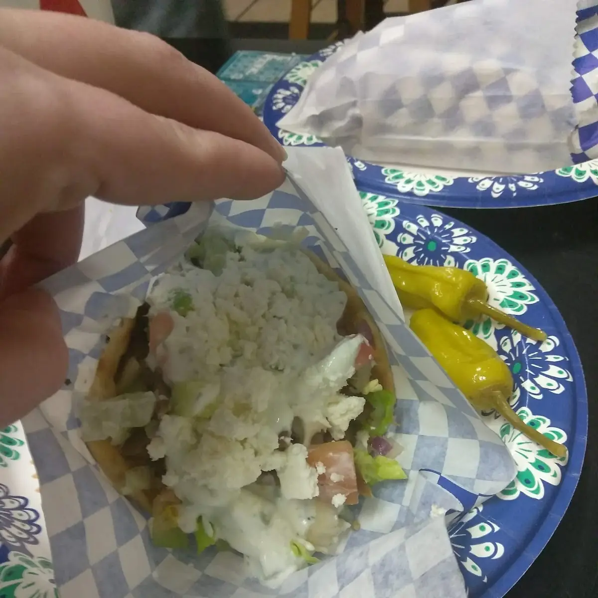 Lamb Gyro Pita