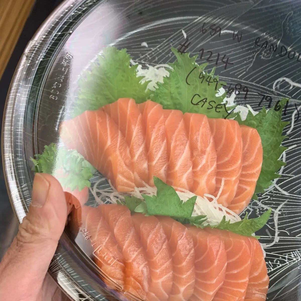 Salmon Sashimi