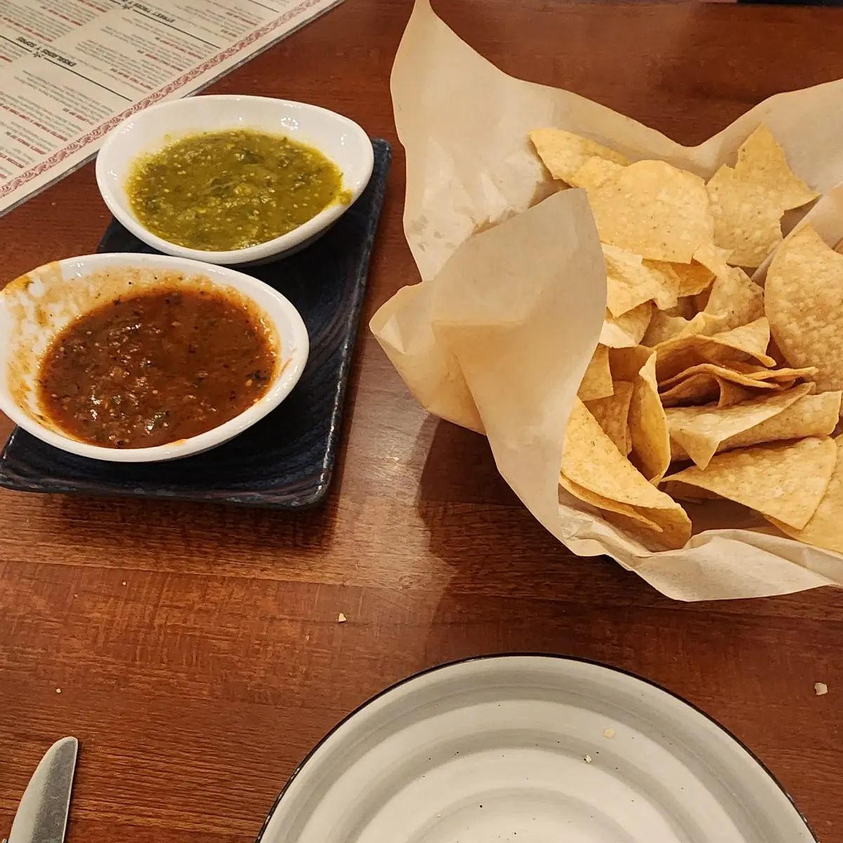 Chips & Salsa Verde 8oz