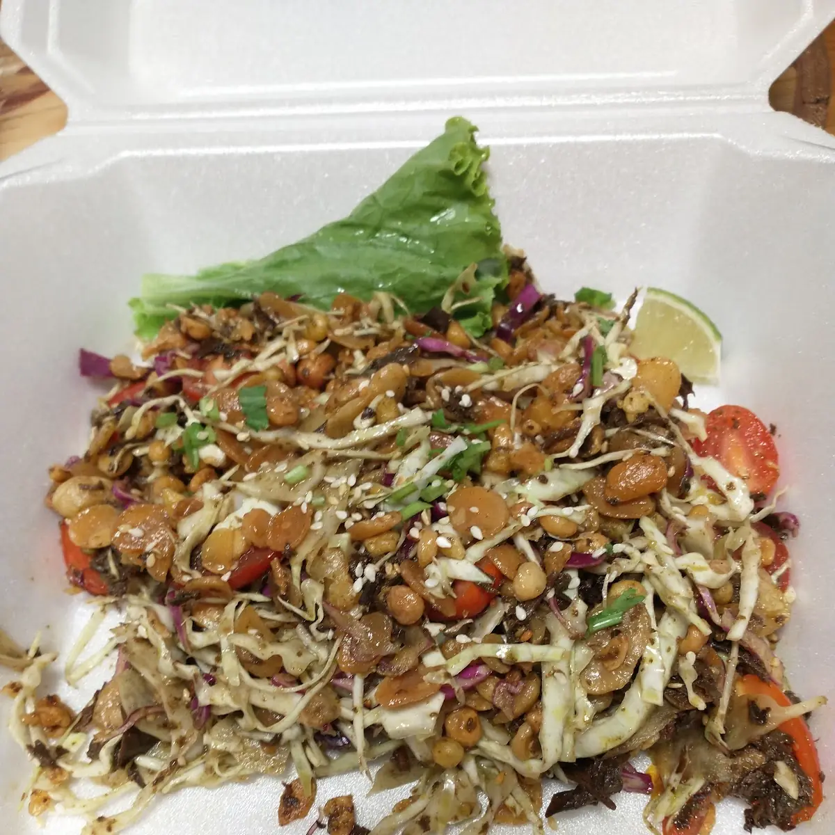 Pickled Tea Leaf Salad