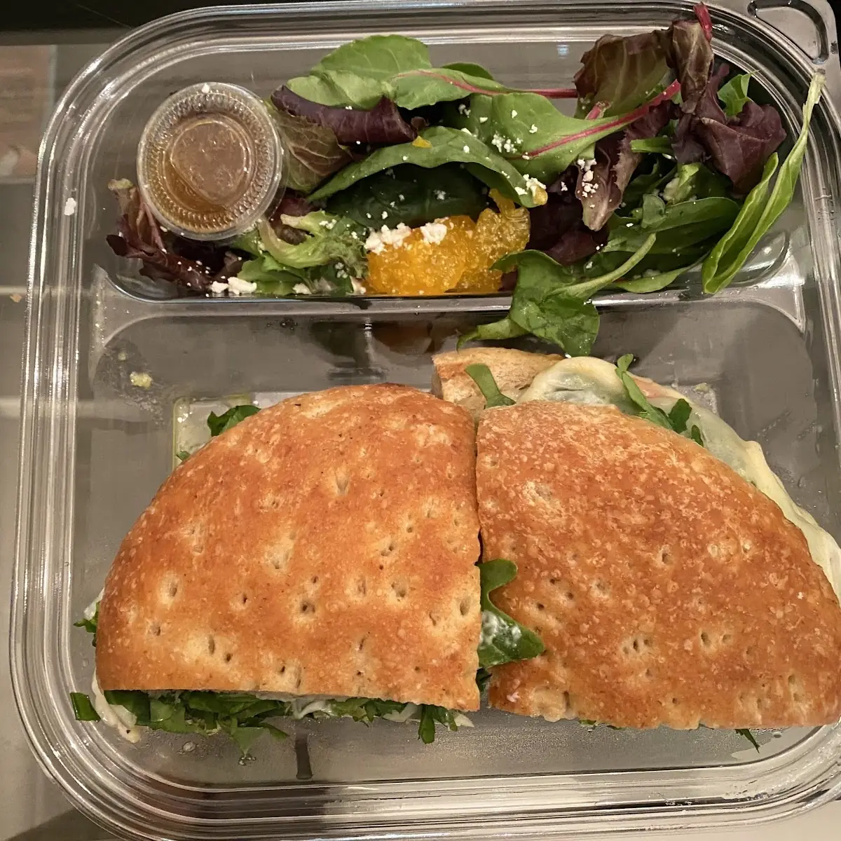 Pesto and Sun Dried Tomato Sandwich