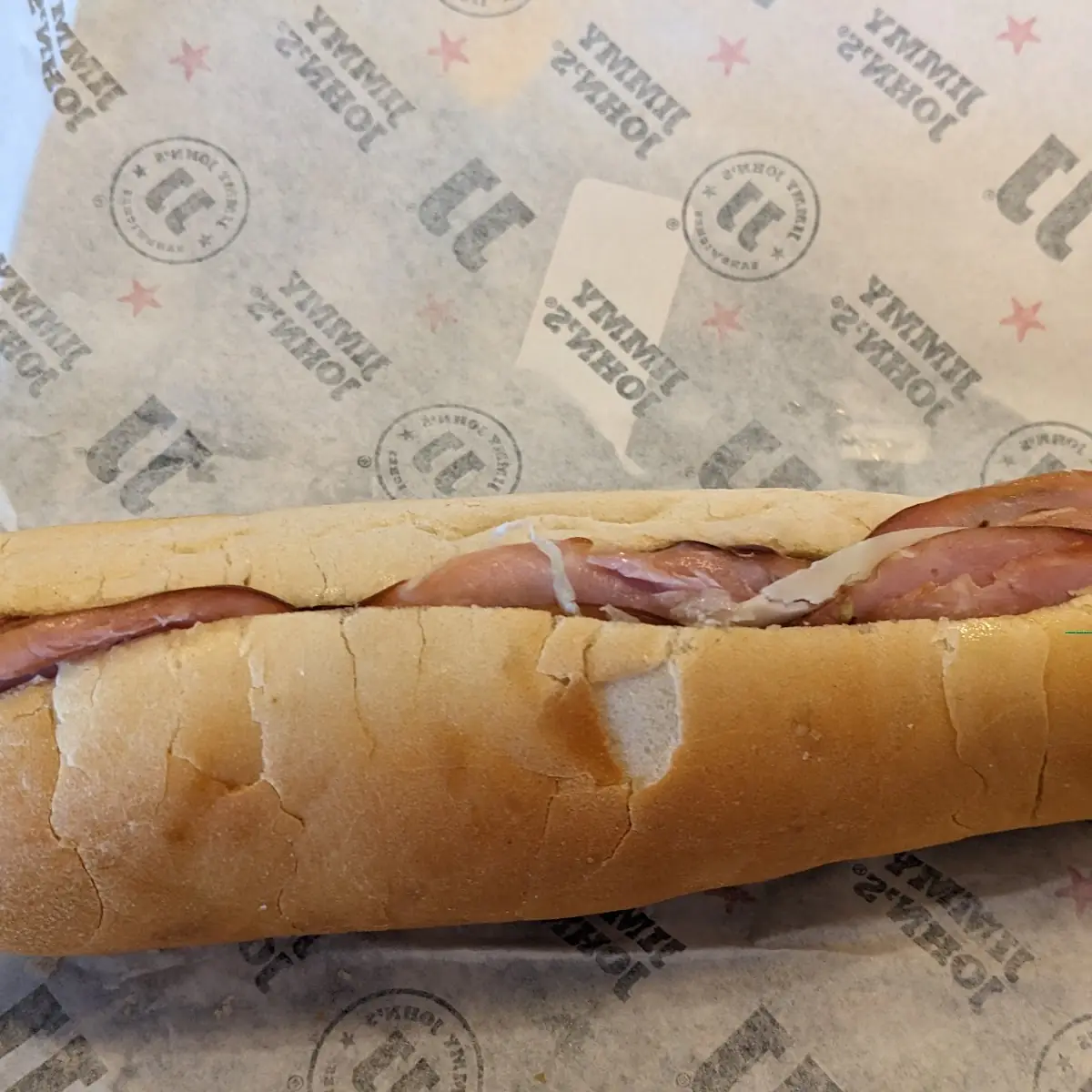 Double Ham and Cheese Sub