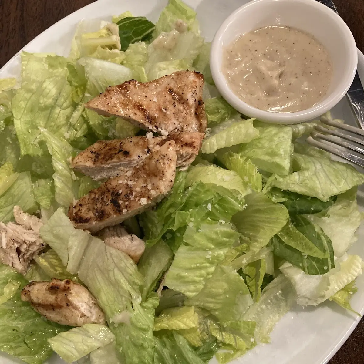 Caesar Salad with Grilled Chicken