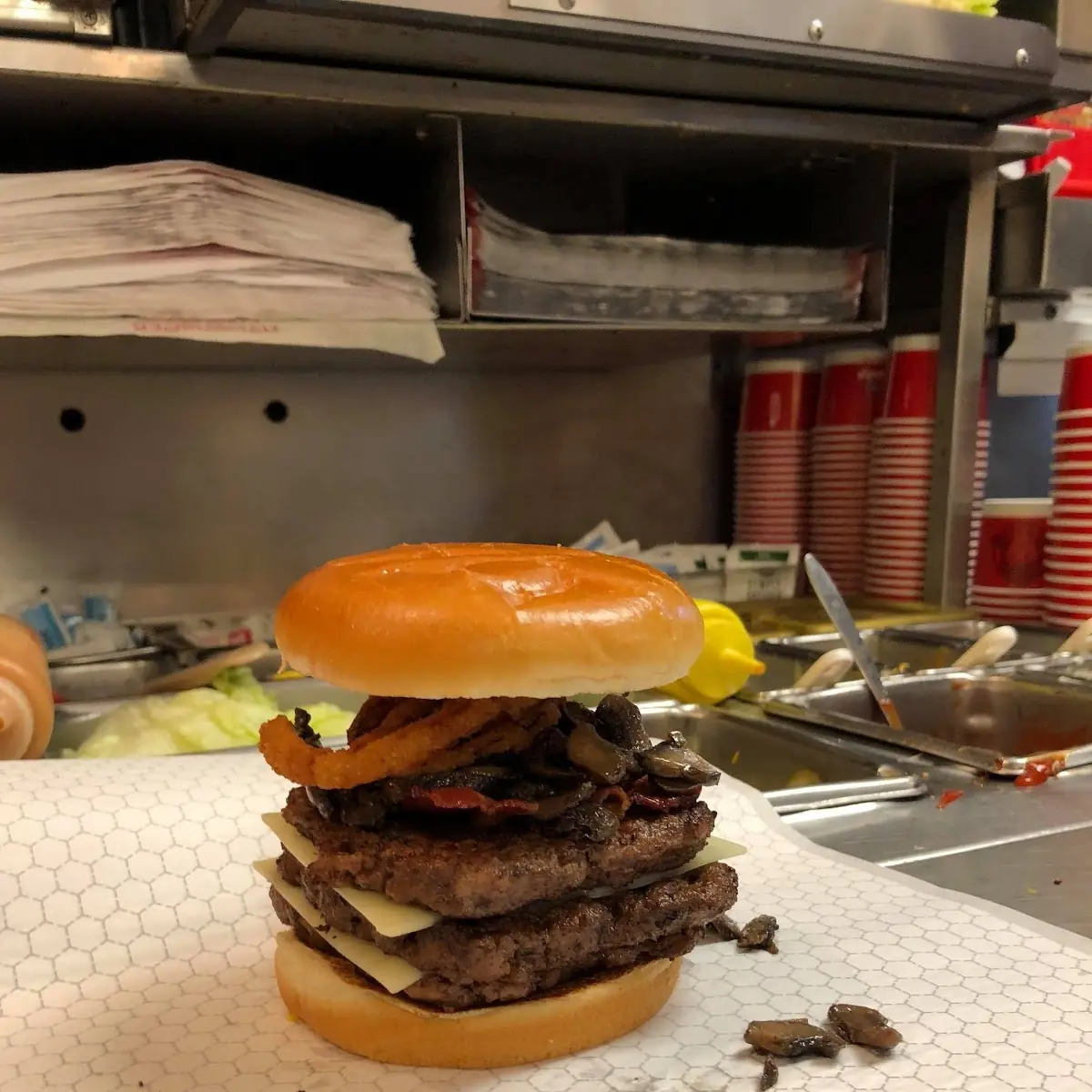 Smokey Mushroom Burger