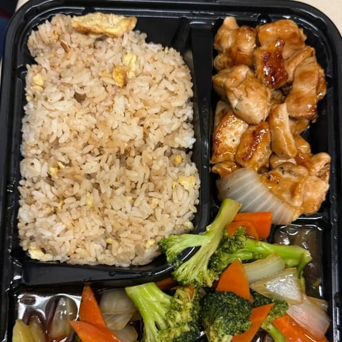 Shrimp Bento Box with Sushi