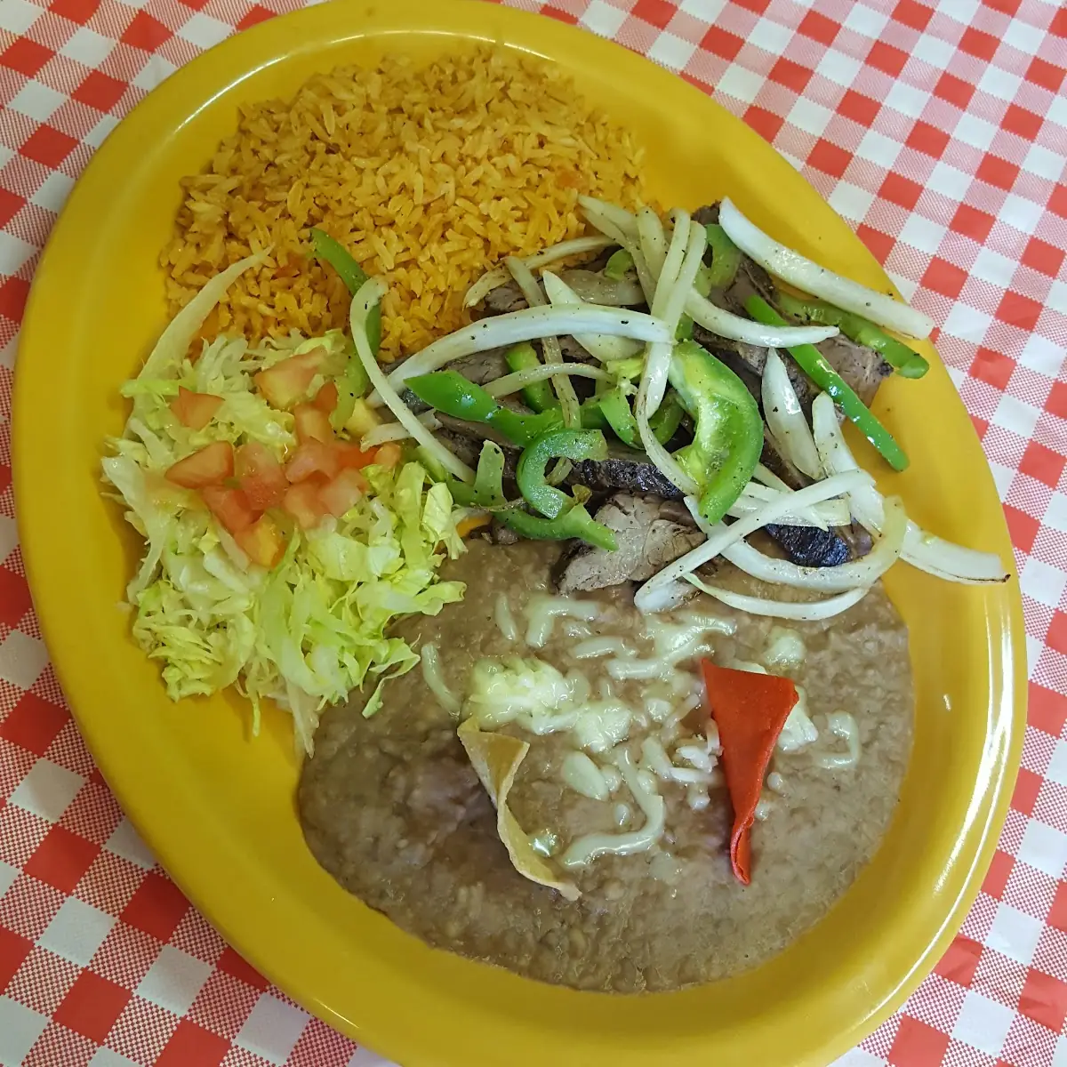 Bistec Ranchero Plate