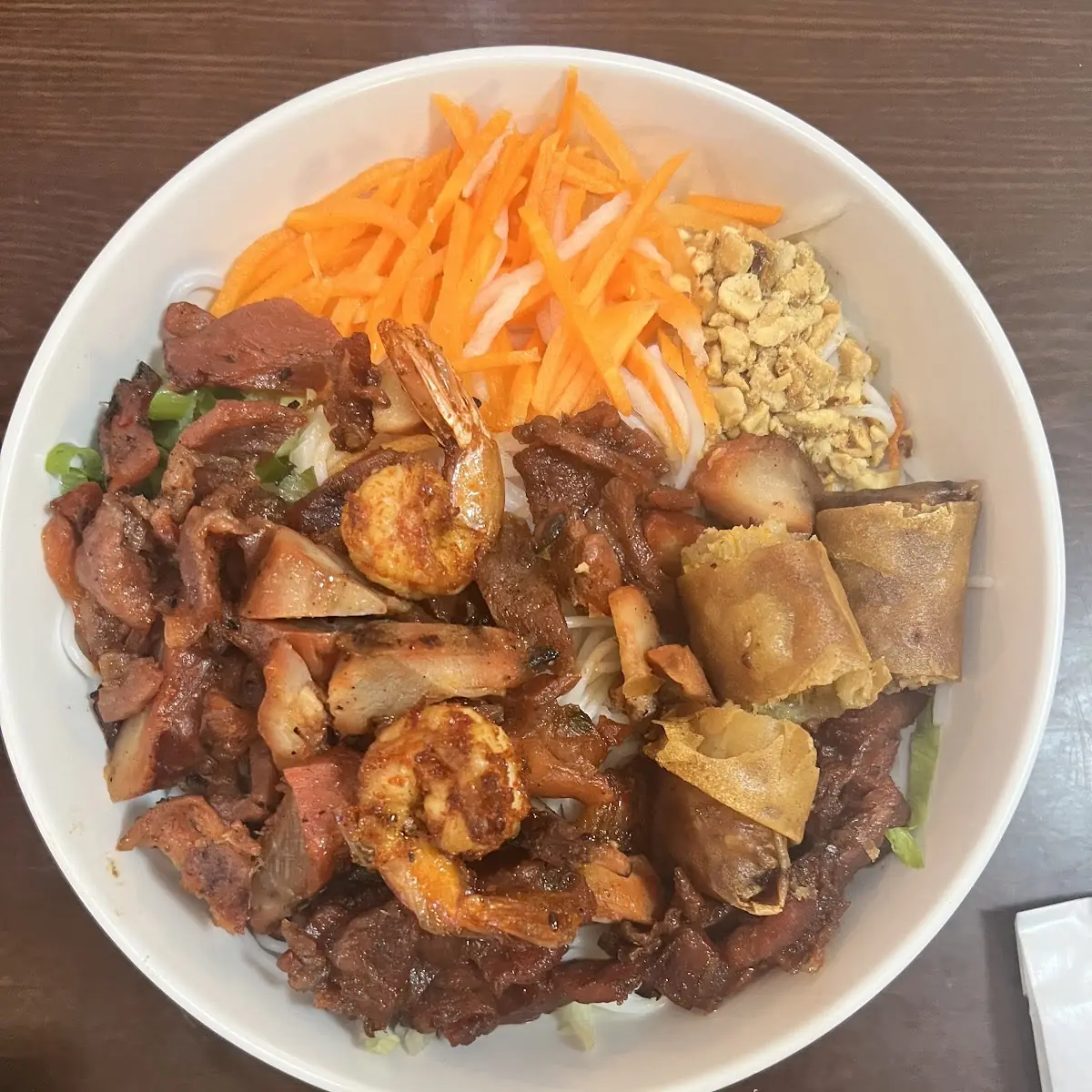 Mixed Grill over Vermicelli