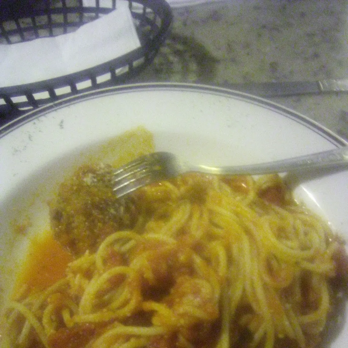 Spaghetti Meatballs