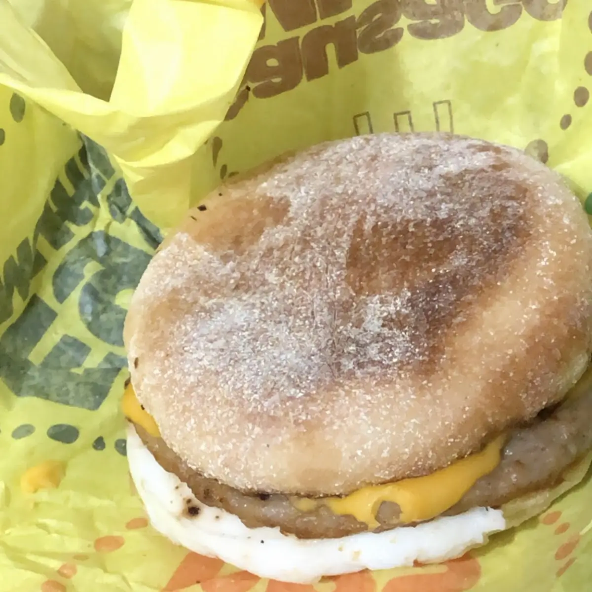 Sausage Egg Mcmuffin Meal