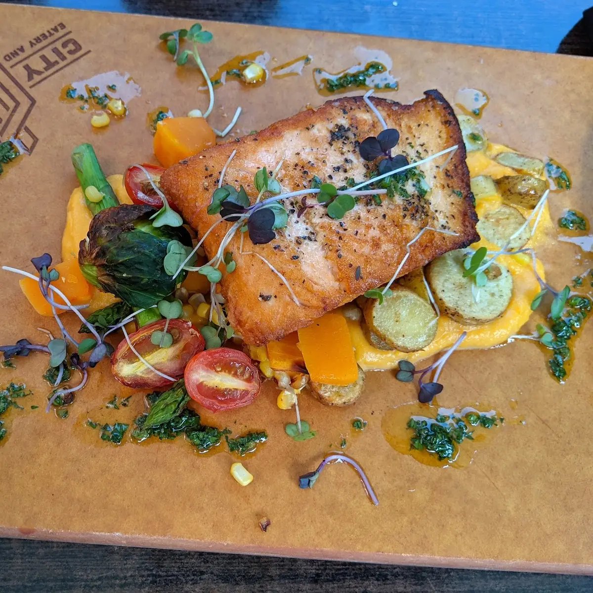 Pan-Seared Salmon