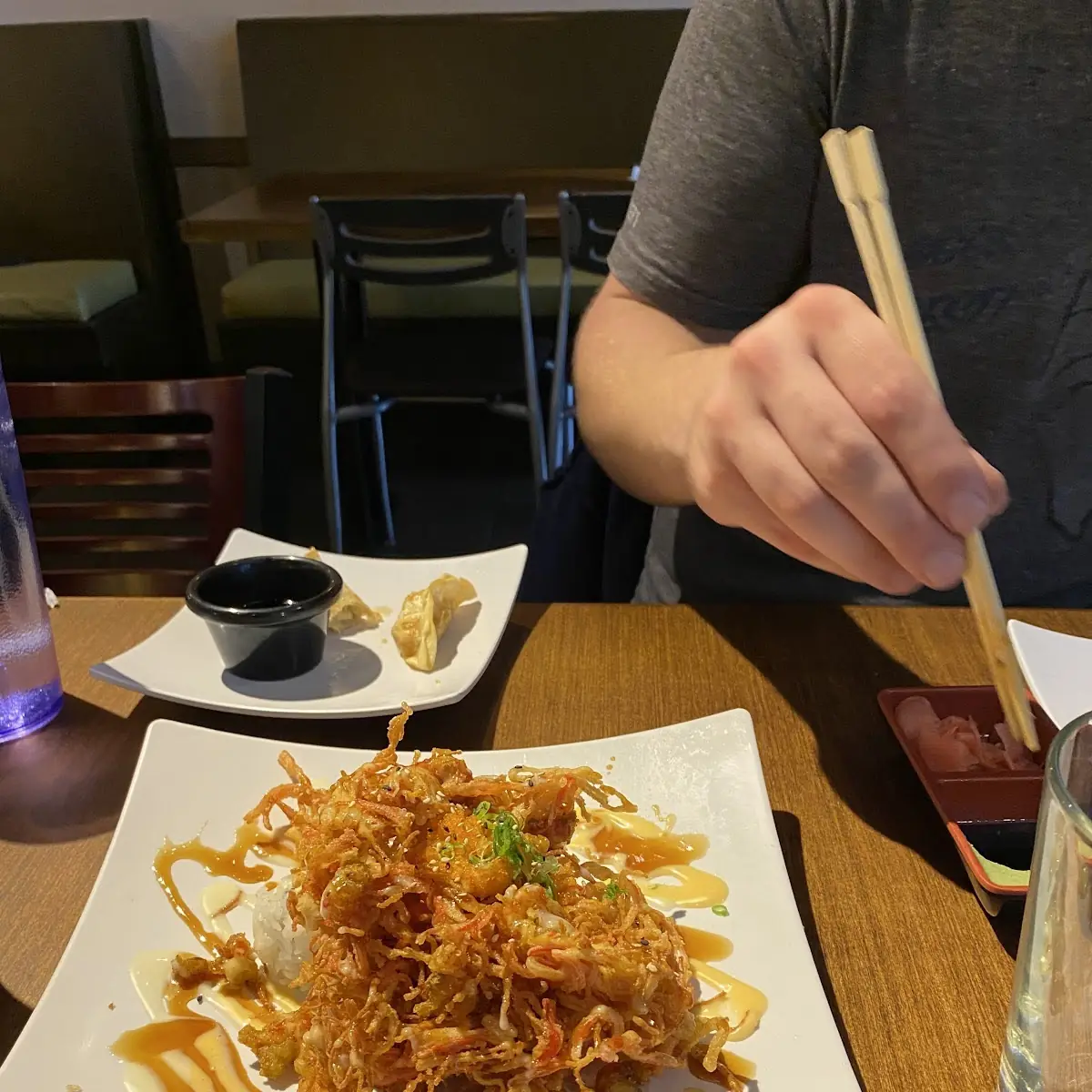 Cajun Popcorn Crawfish Roll