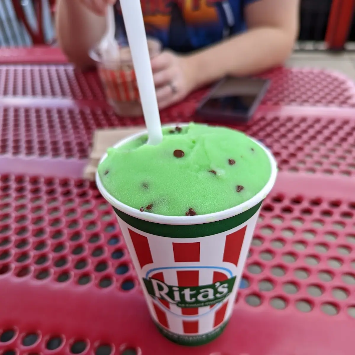 Mint Chocolate Chip Cream Ice