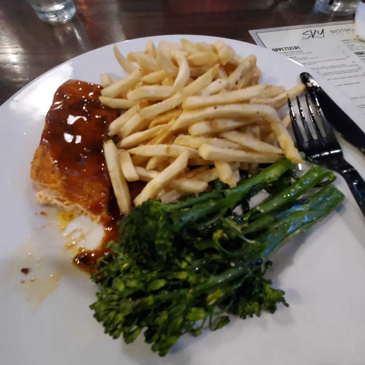 Glazed Salmon