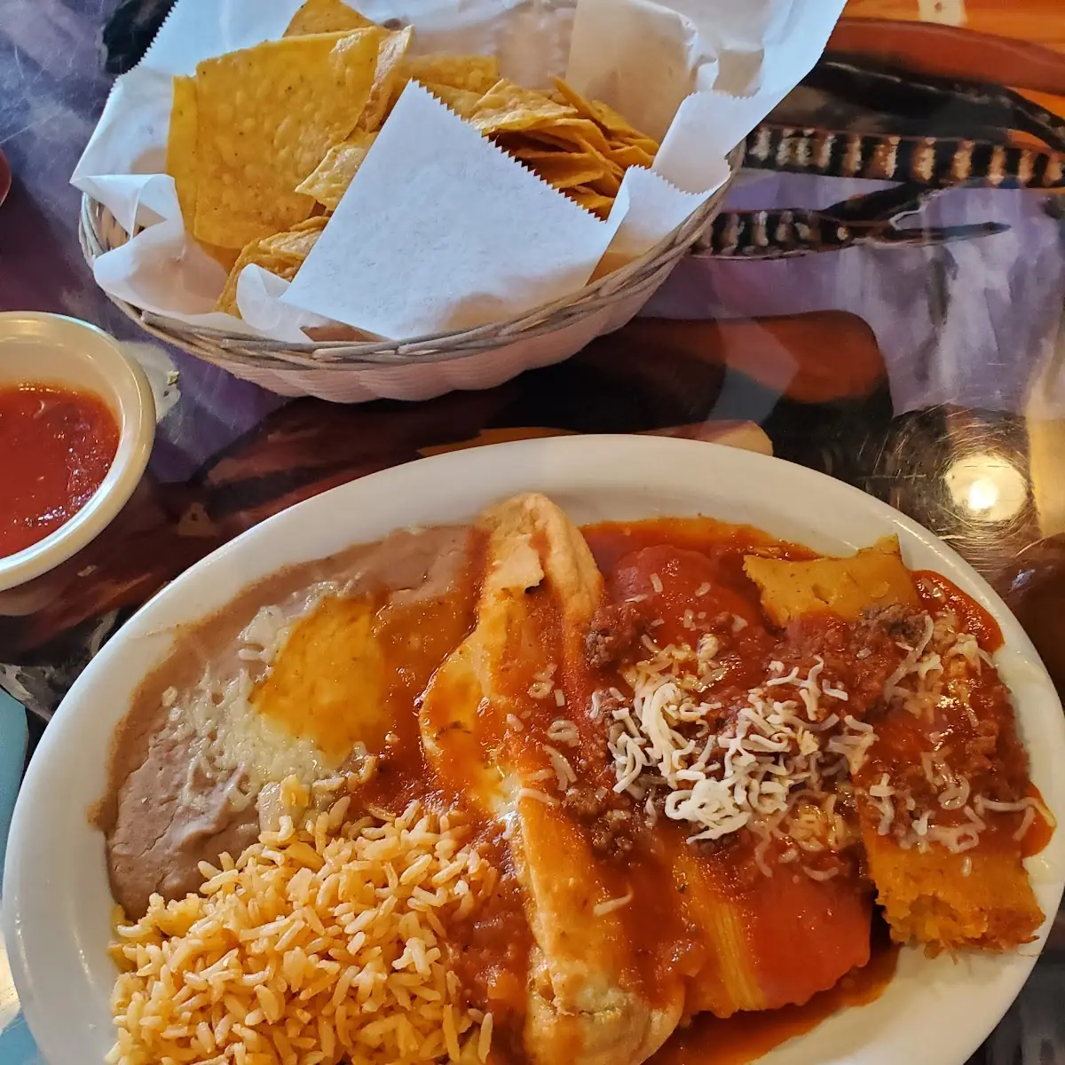2 Tamales and a Chili Relleno