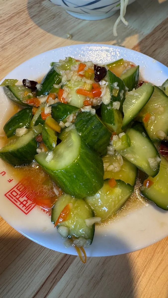 Garlic Cucumber Salad