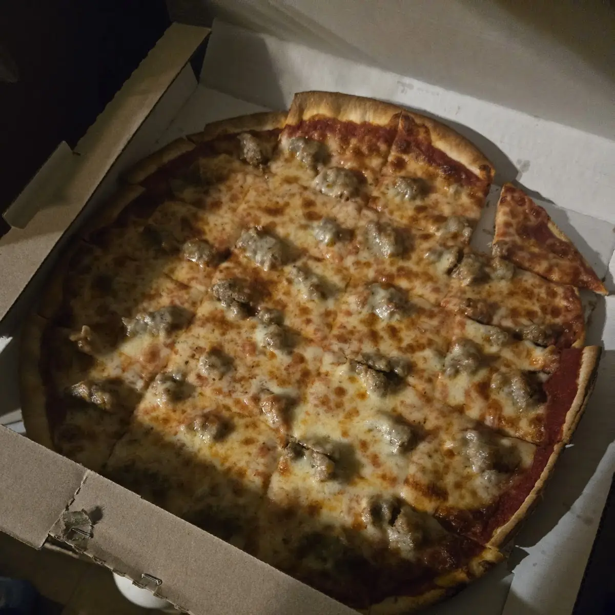 Large Sausage Pizza