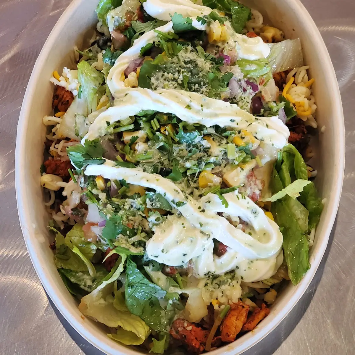 Chicken Rice Bean Bowl