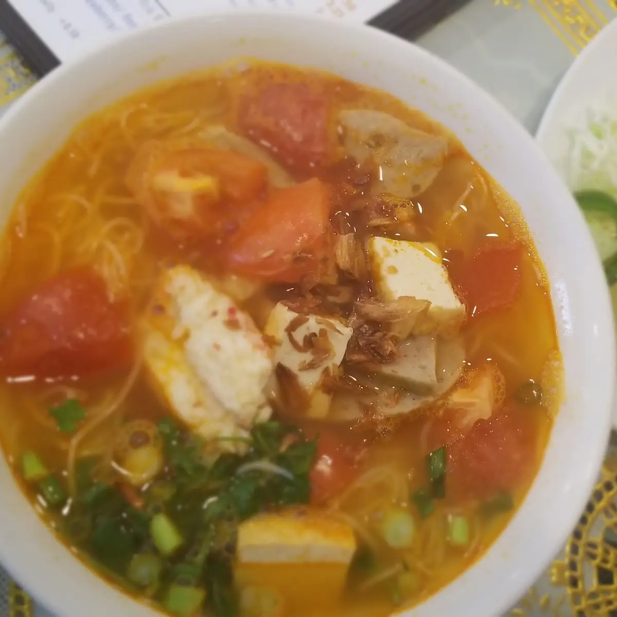 Tomato Noodle Soup Bún Riều