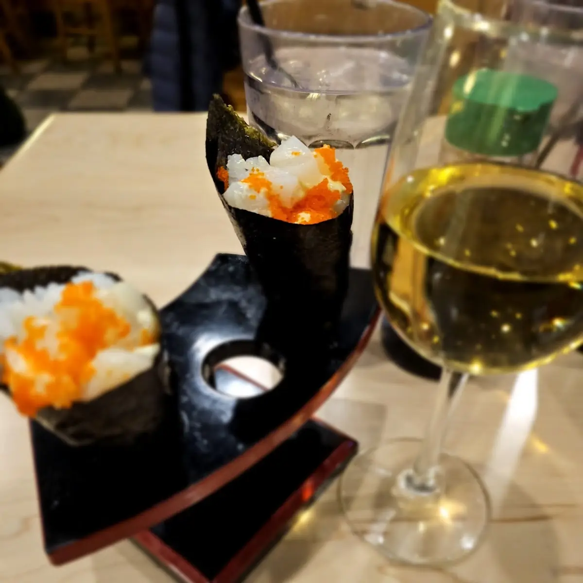 Salmon Skin Hand Roll