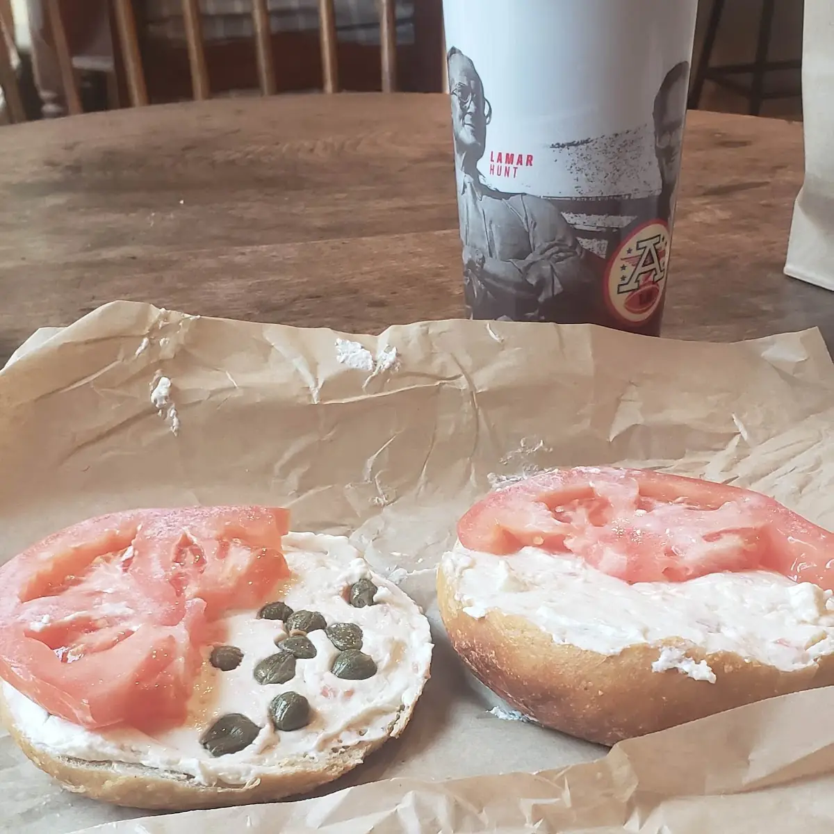 Bagel with Salmon Cream Cheese