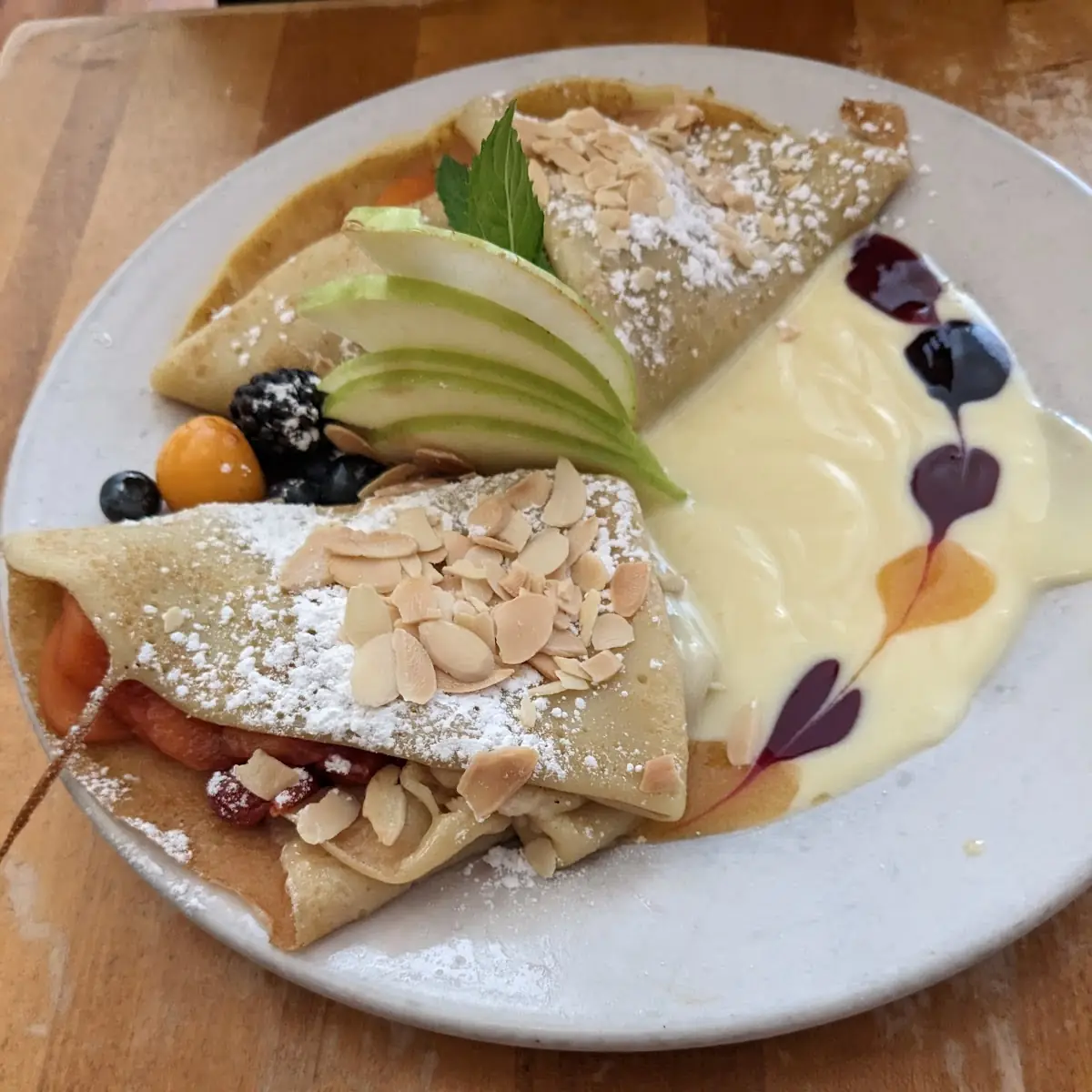 Fresh Fruit Crepe