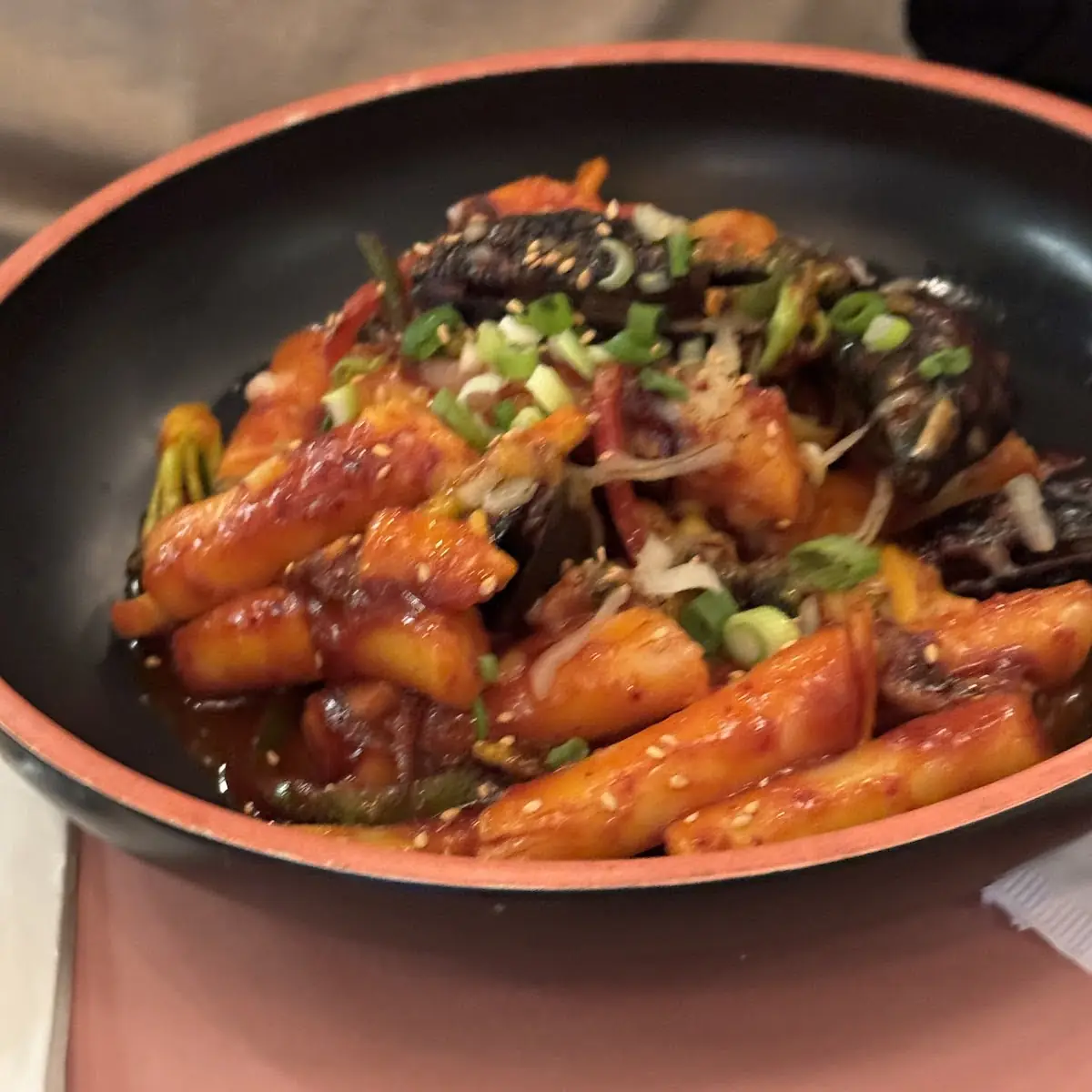 Cheese Haemool Tteok Bokkeum