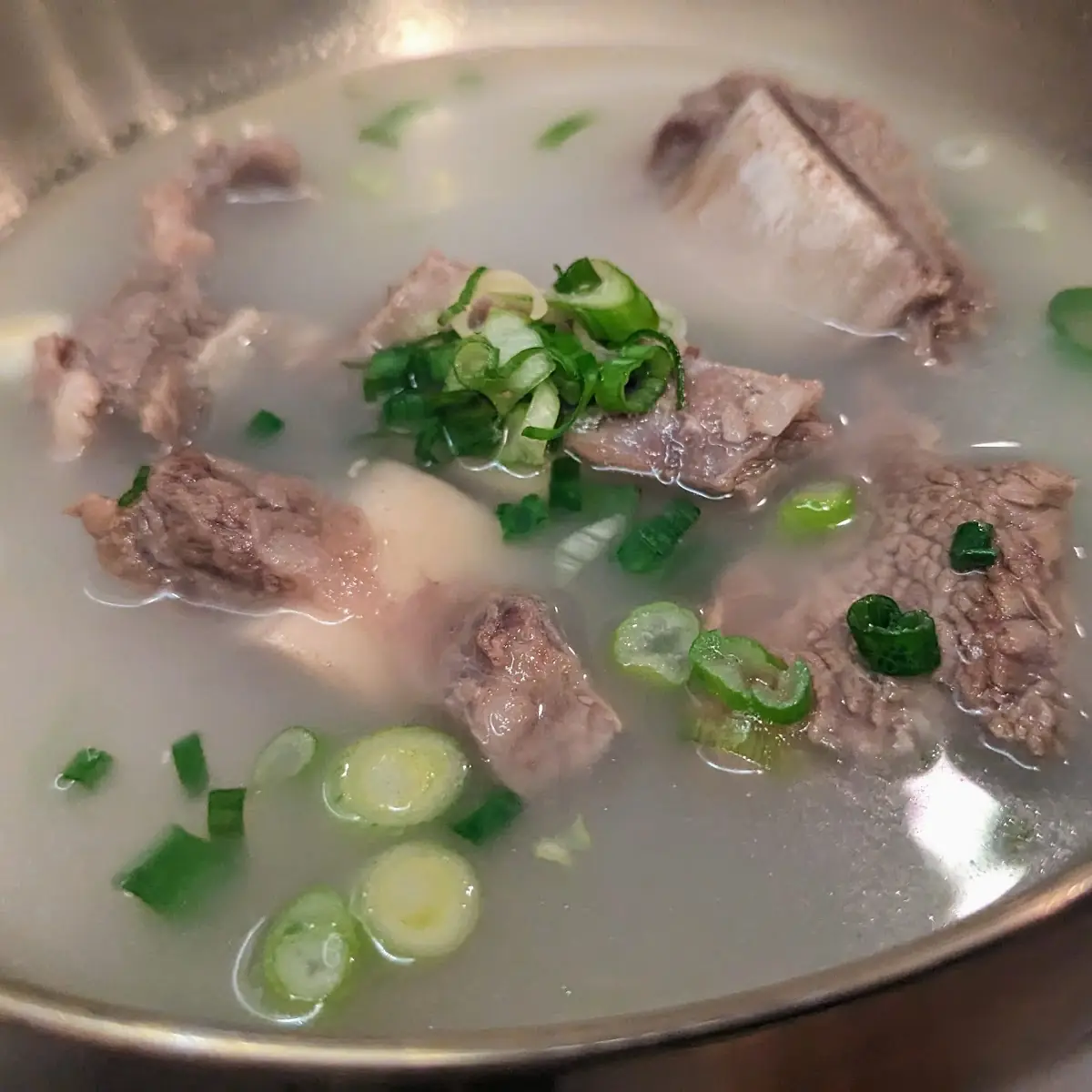 Galbitang Beef Spare Ribs Soup