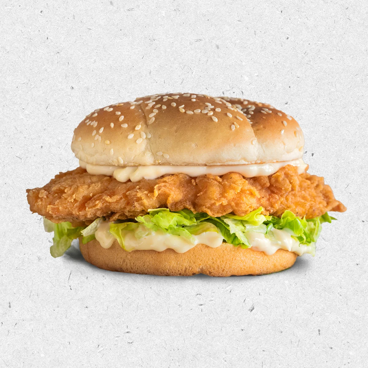 Crispy Chicken Burger, El Jannah Chicken Box Hill