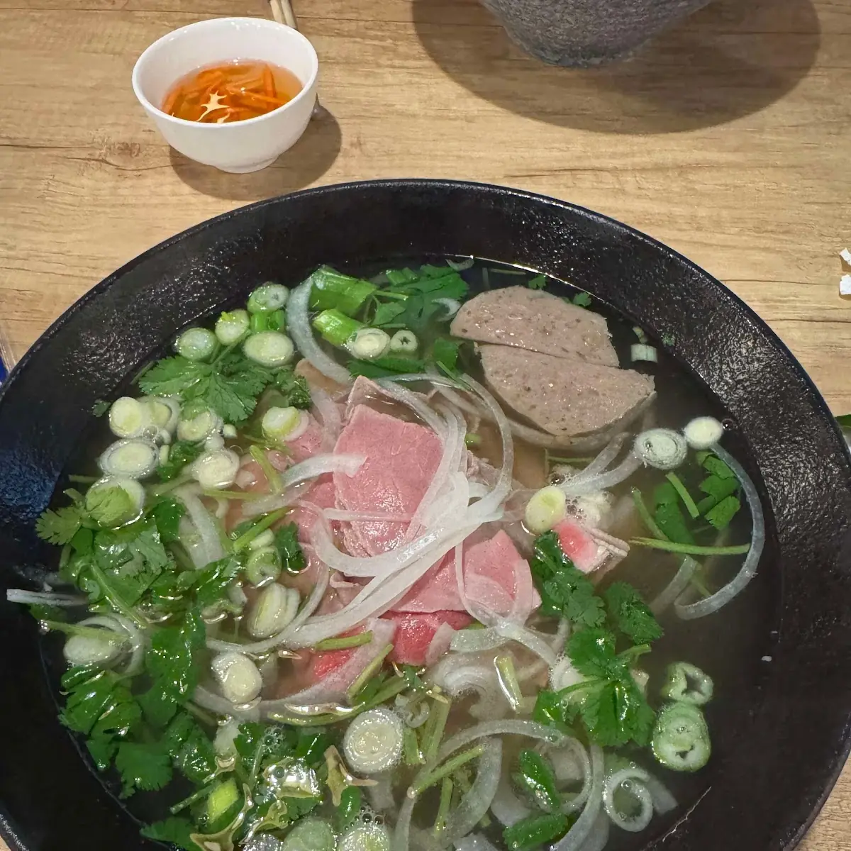 Beef Pho with Rice Noodles
