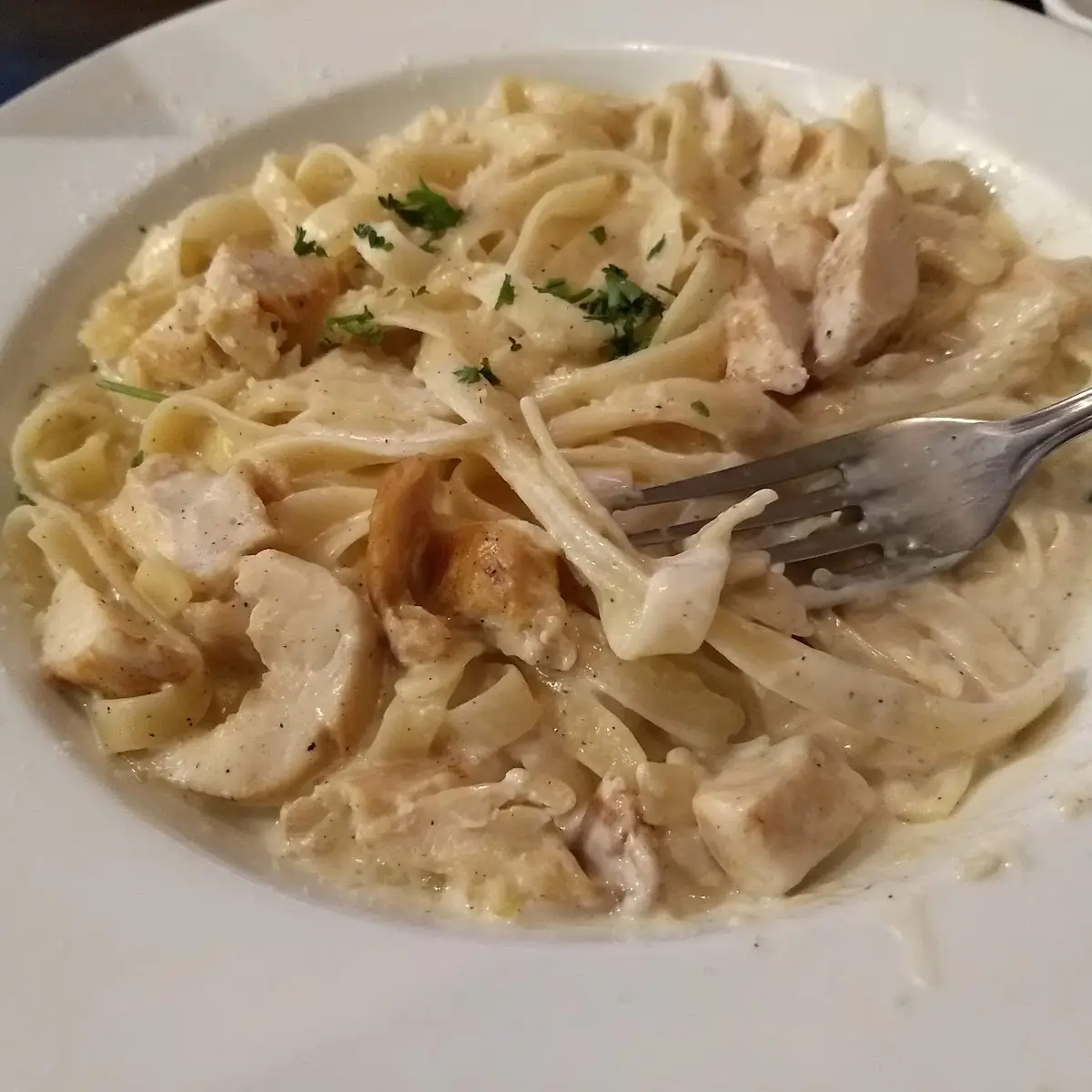 Chicken Fettuccine Alfredo