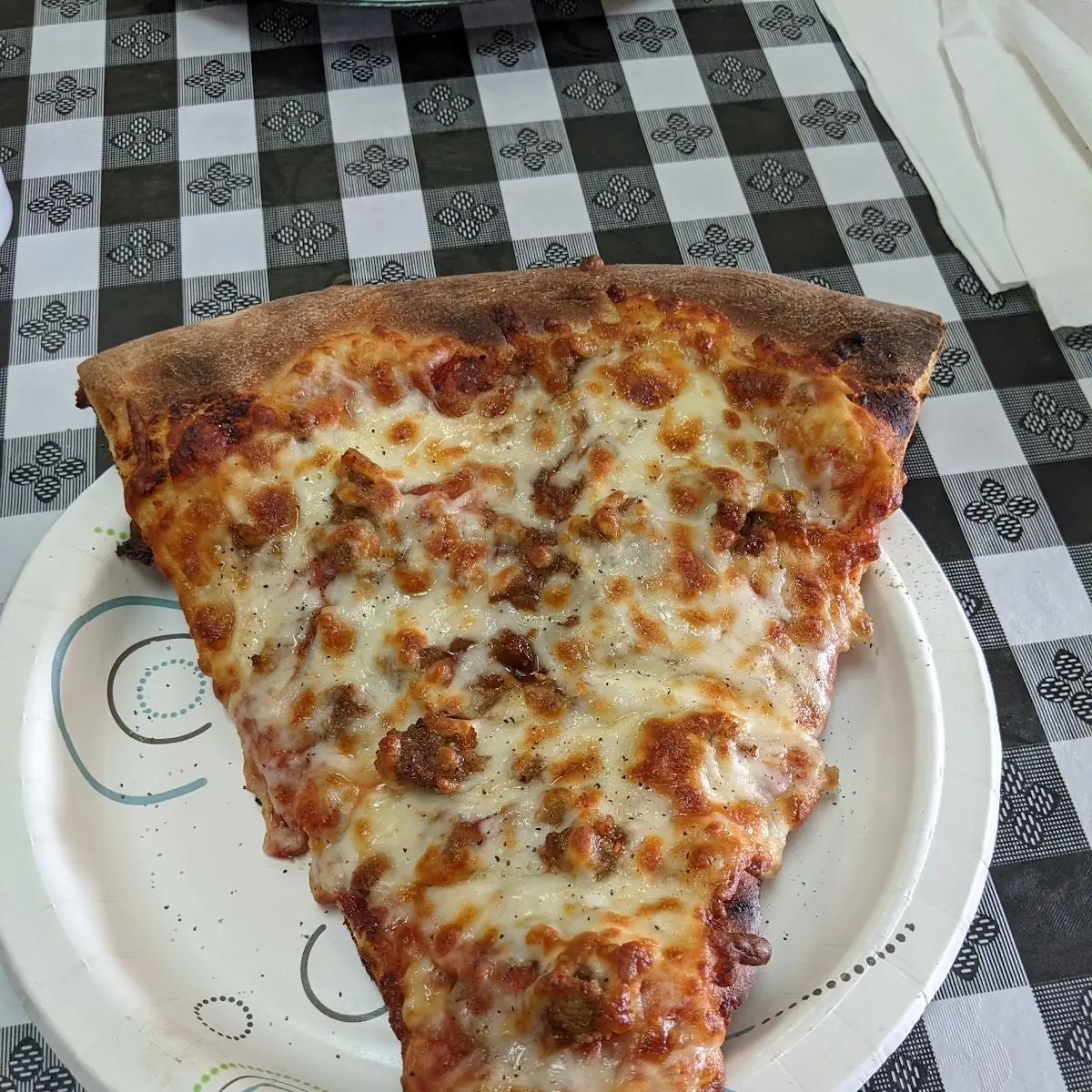 Slice of Sausage Pizza