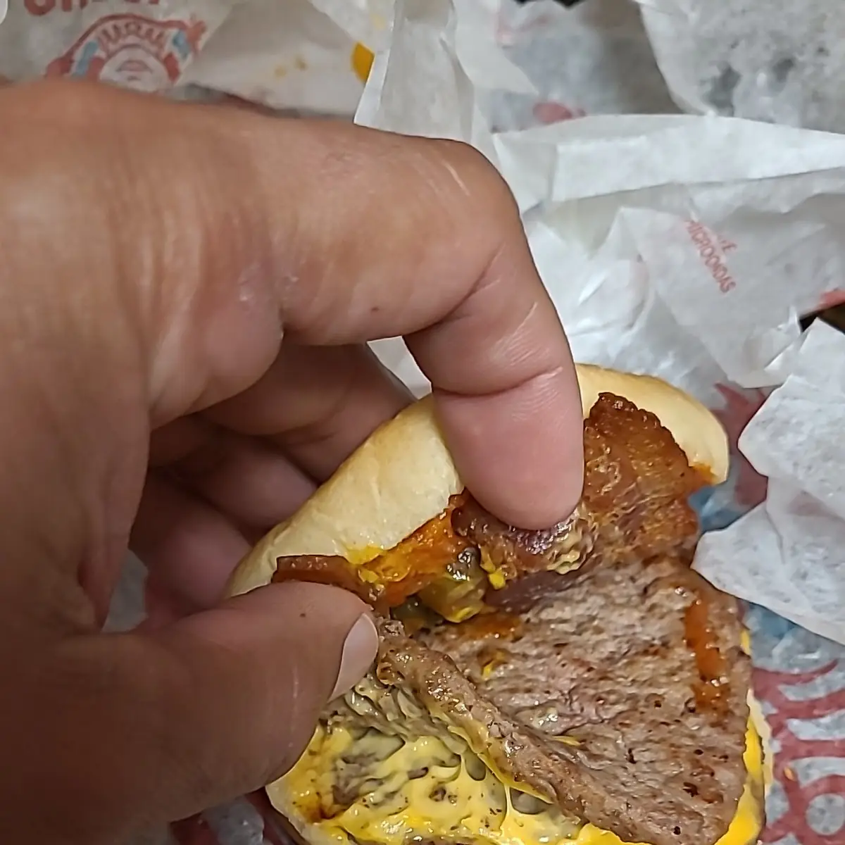 Wendy's Castle Burger Patty