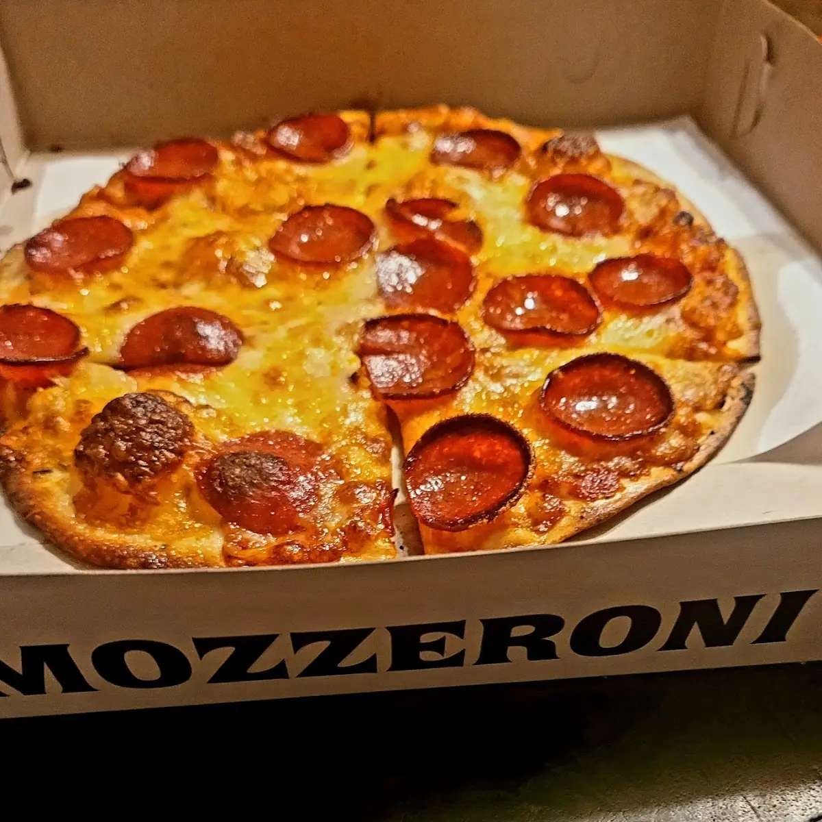 Pepperoni Thin Crust Pizza