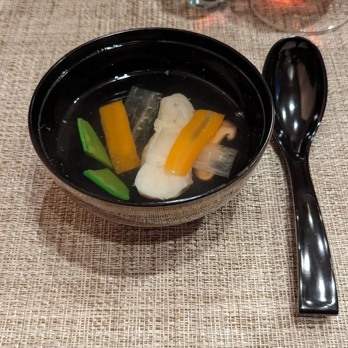 Clear Soup with Red Snapper