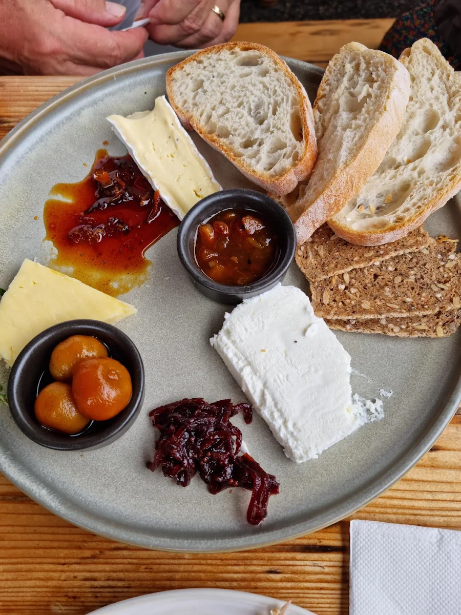 Cheese Plate, Green Olive at Red Hill