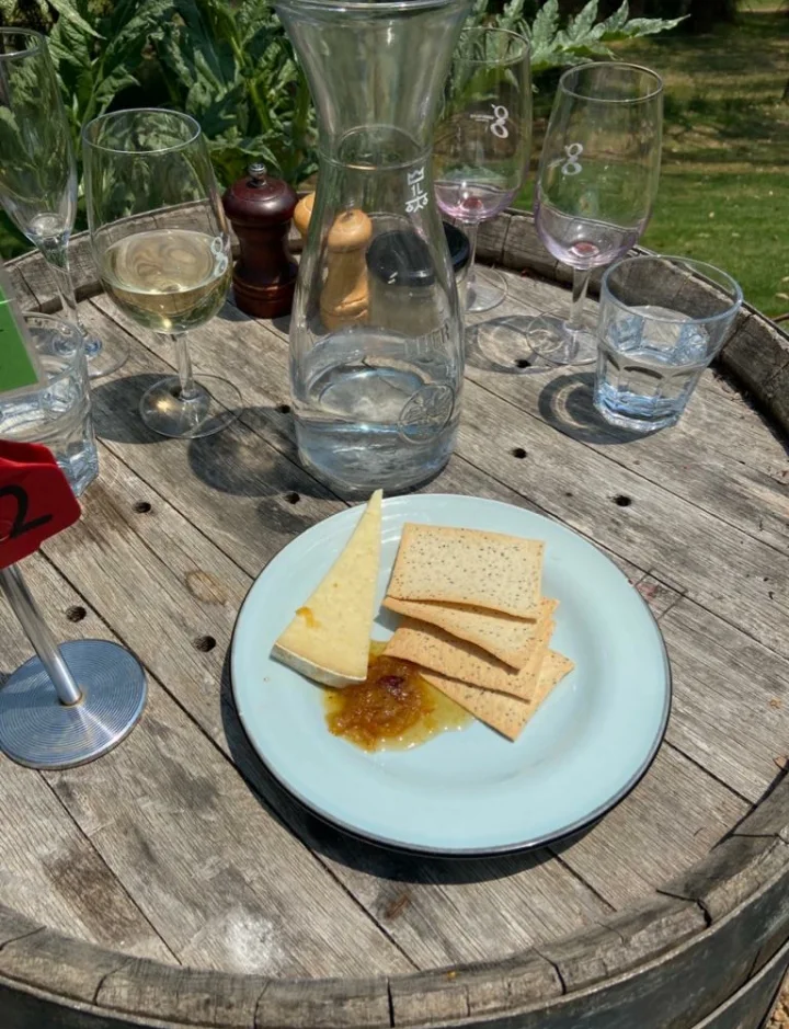 Cheese Platter, Green Olive at Red Hill