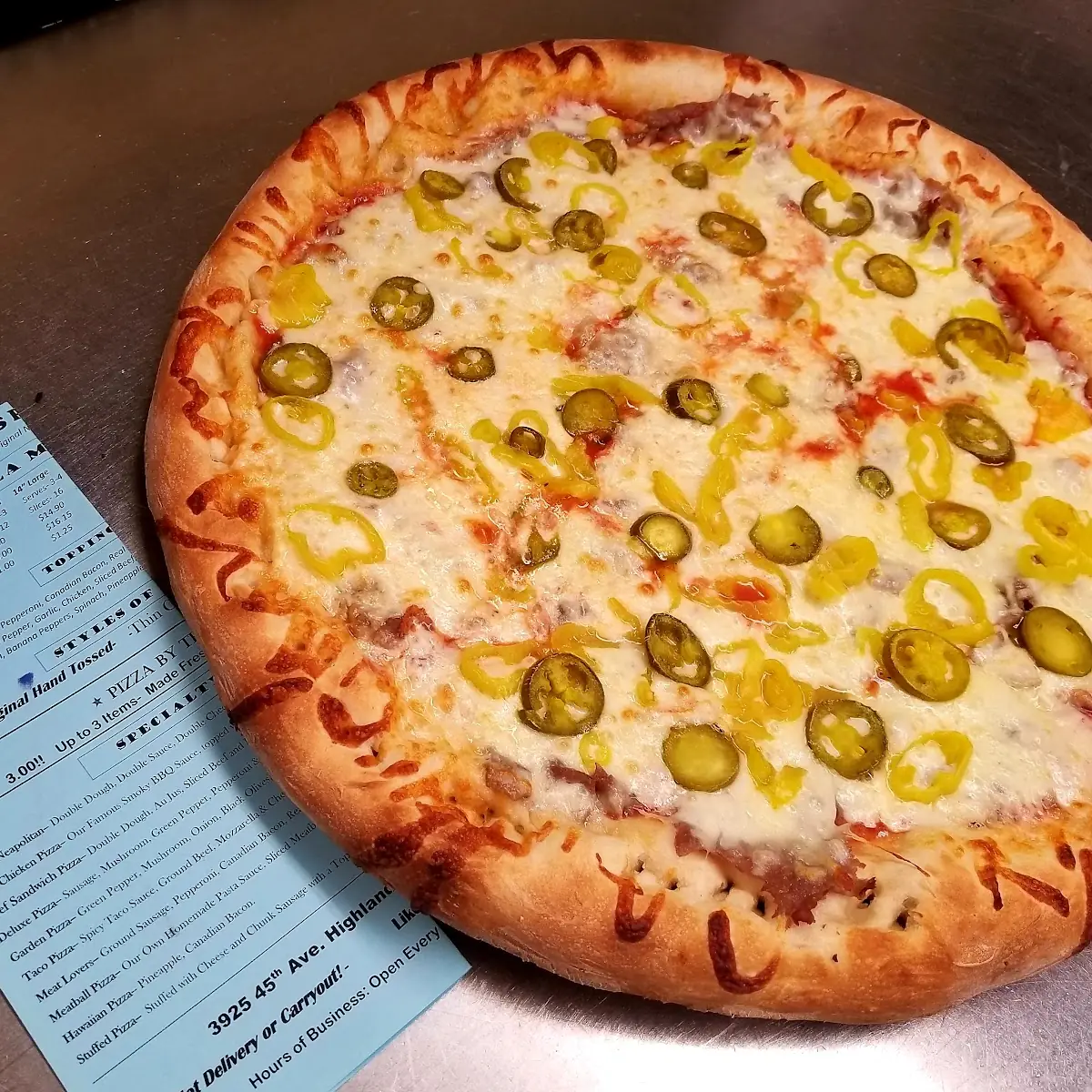 Double Pickle Pizza