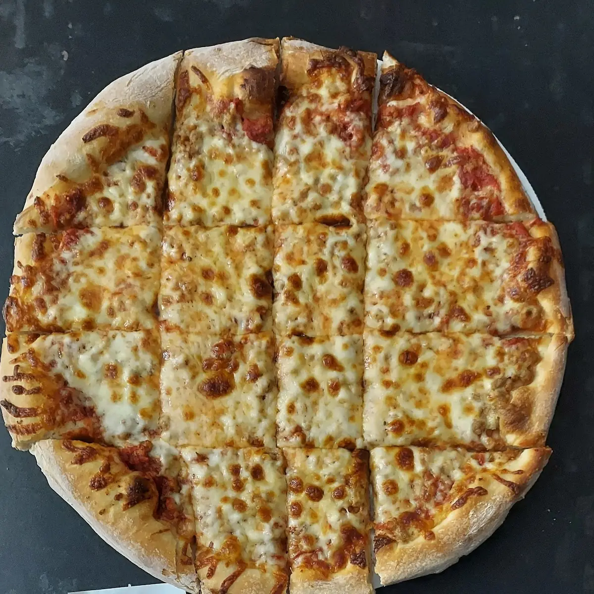 Half Sausage Half Cheese Pizza