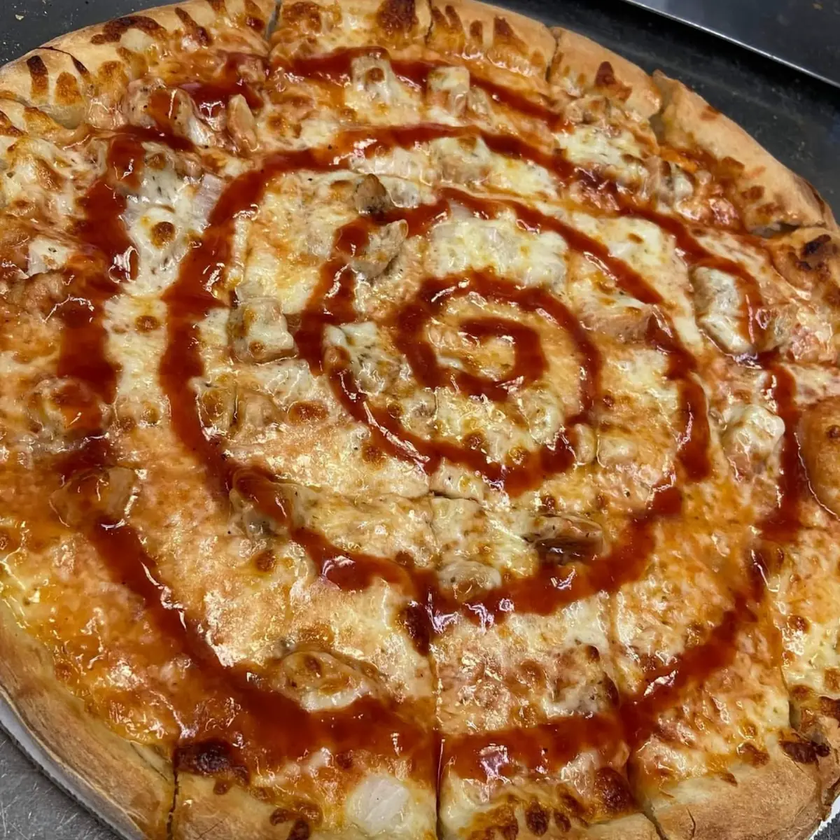 Hot Honey Bee Sting Pizza