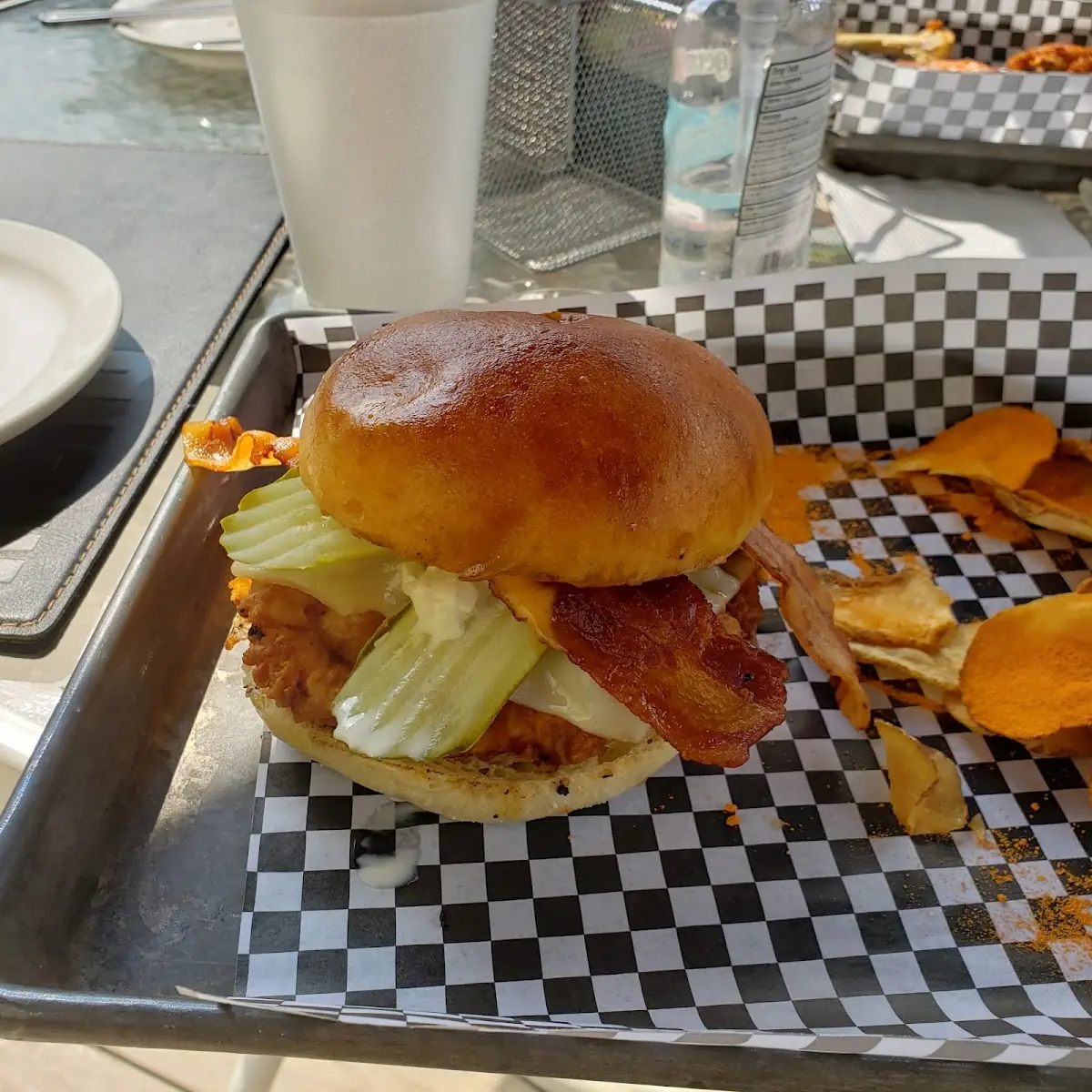Kickin' Chicken Sandwich