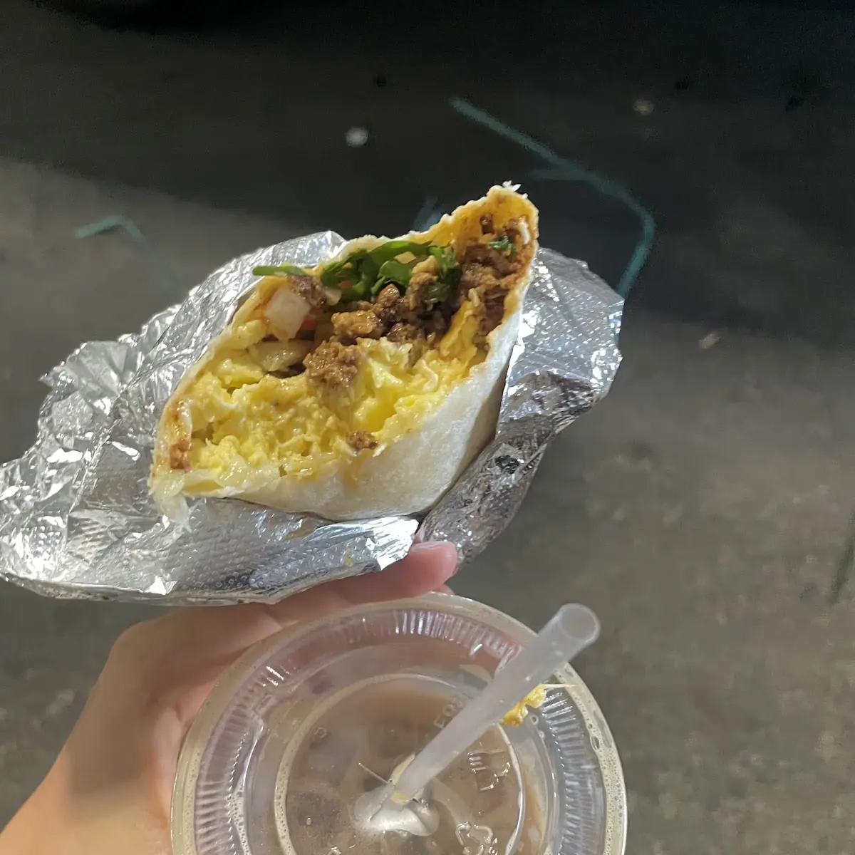 Baby Breakfast Burrito