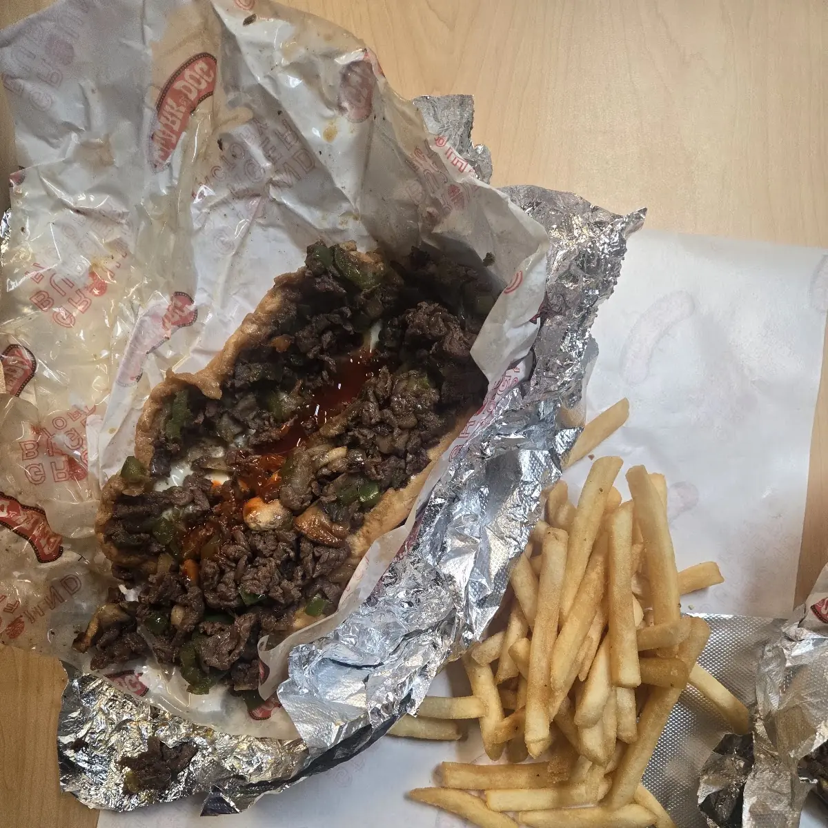 Philly Cheese Steak Sandwich