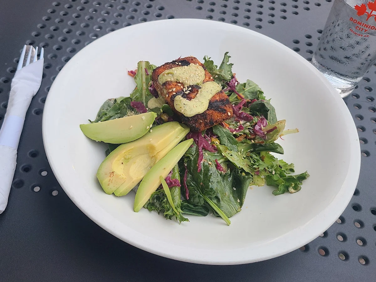 Cajun Salmon Bowl, D'Arcy McGee's