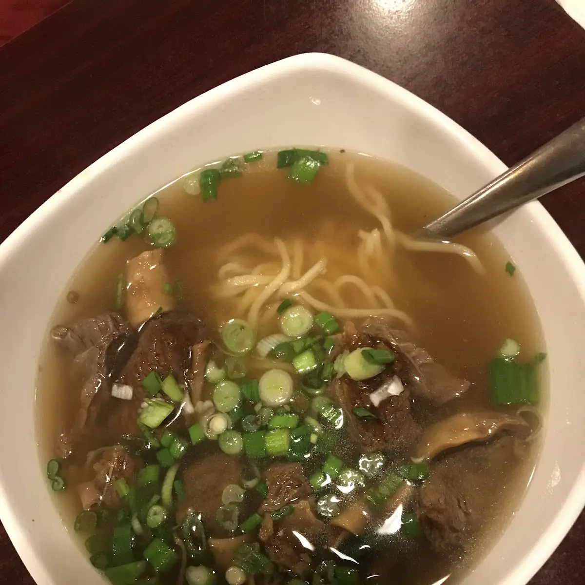 Beef Brisket Noodle Soup